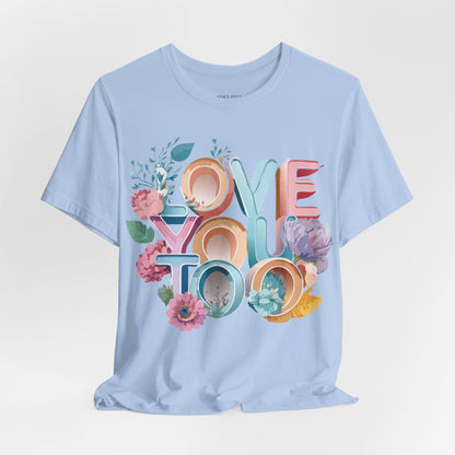 Natural Cotton Tee Shirt - Love story Collection Printify