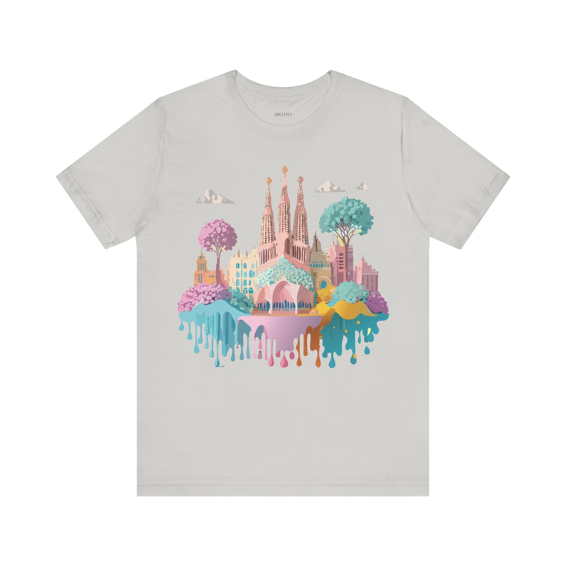 Tourist Shirt, Shirt with Barcelona - ADELPHA