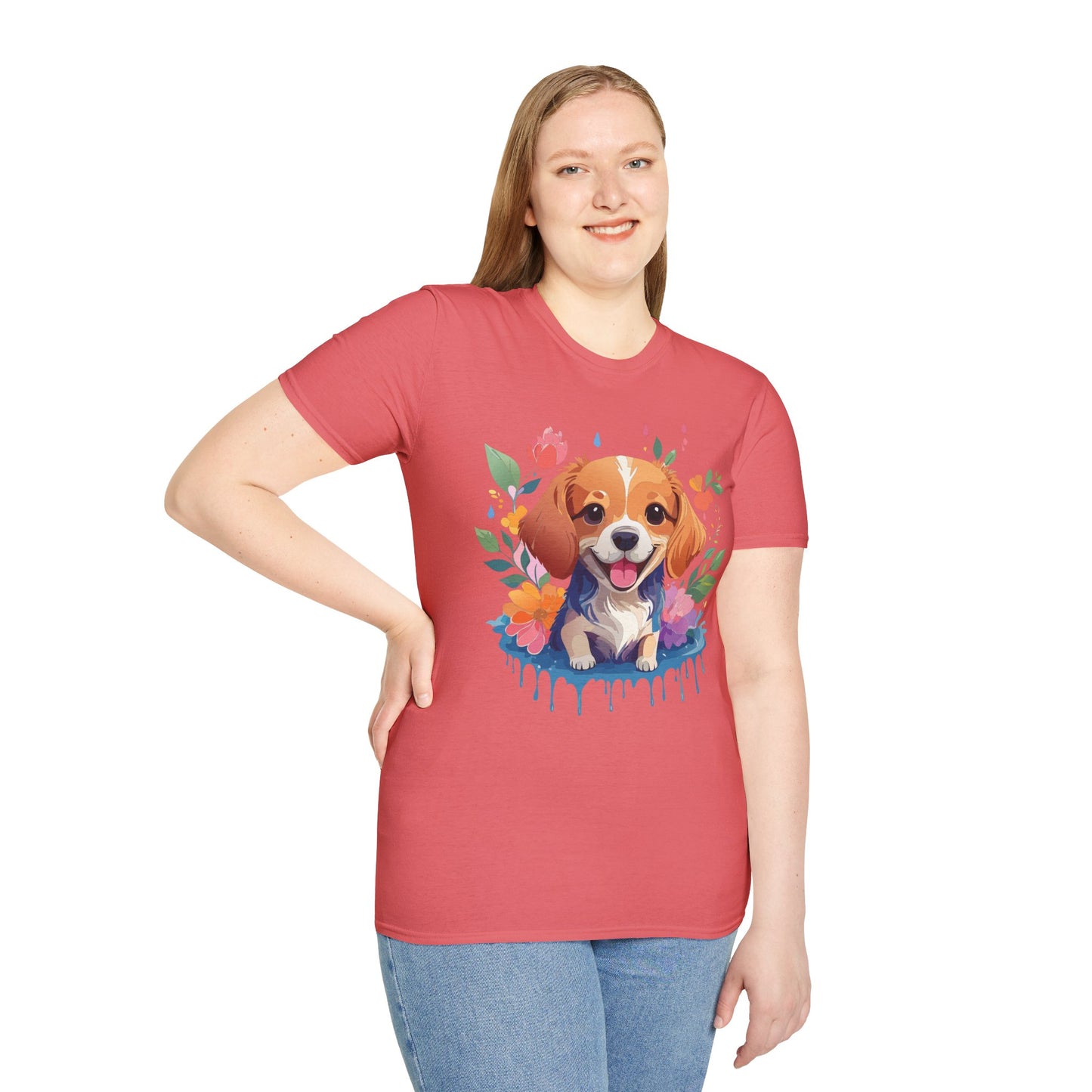 Dog Shirt, Shirt with Dog, Animal Tee, Shirt with Animals