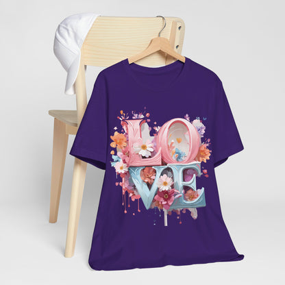 Natural Cotton Tee Shirt - Love Story Collection Printify