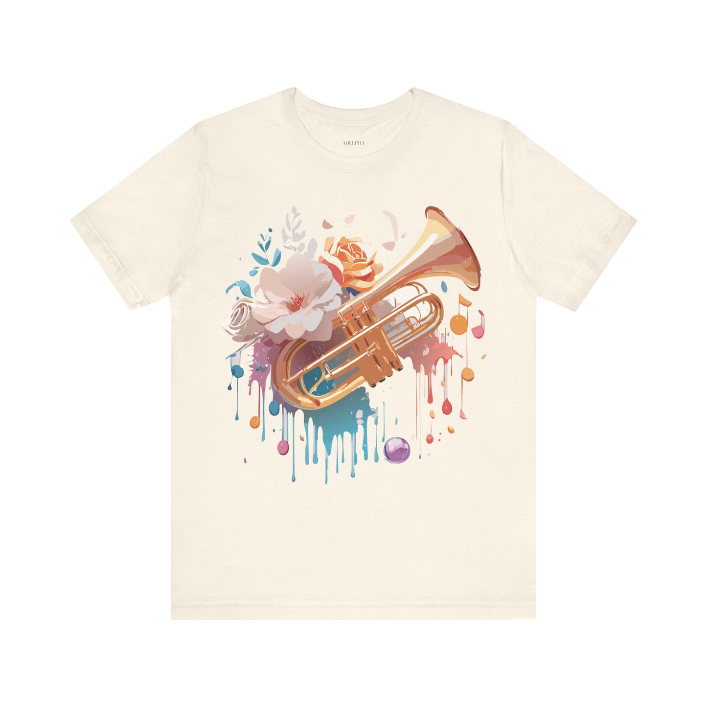 Natural Cotton Tee Shirt - Music collection