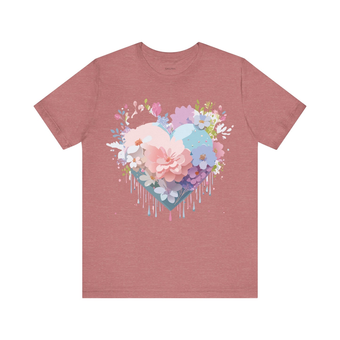 Natural Cotton Tee Shirt - Love story Collection