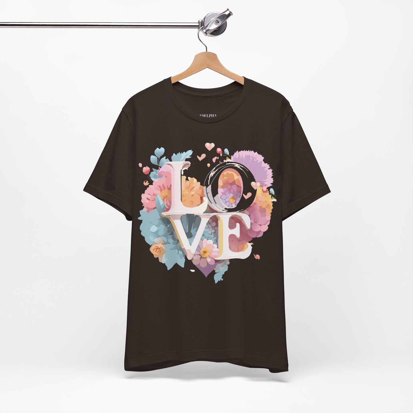 T-shirt en coton naturel - Collection Love Story