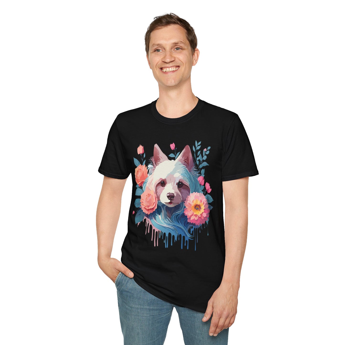 Dog Shirt, Shirt with Dog, Animal Tee, Shirt with Animals