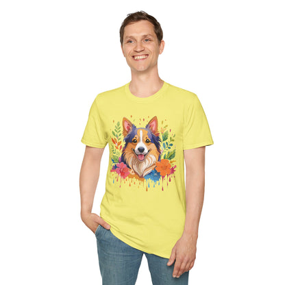 Dog Shirt Unisex Animal Tee Softstyle Gildan 64000 Cotton Tee