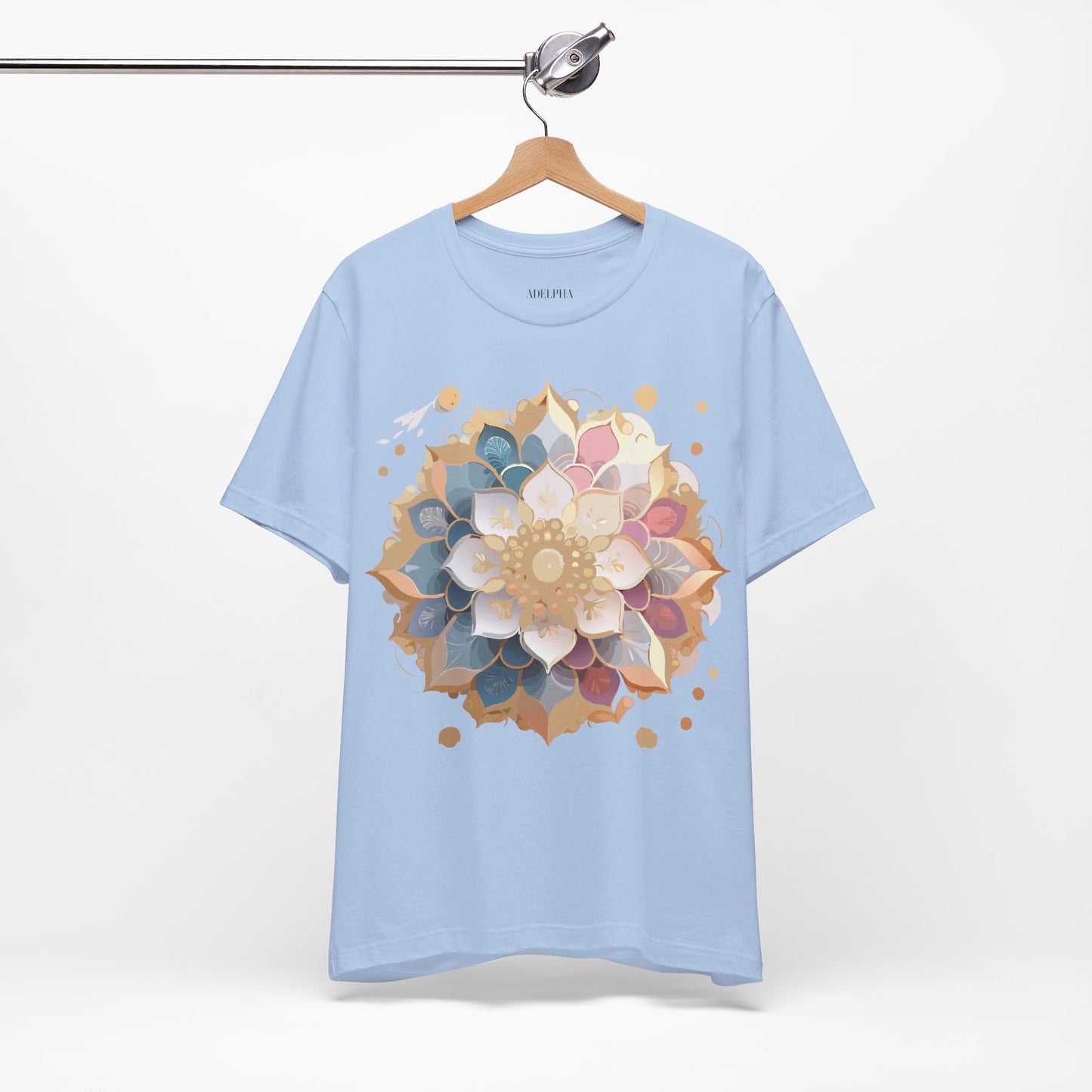 T-Shirt aus natürlicher Baumwolle – Medallion-Kollektion