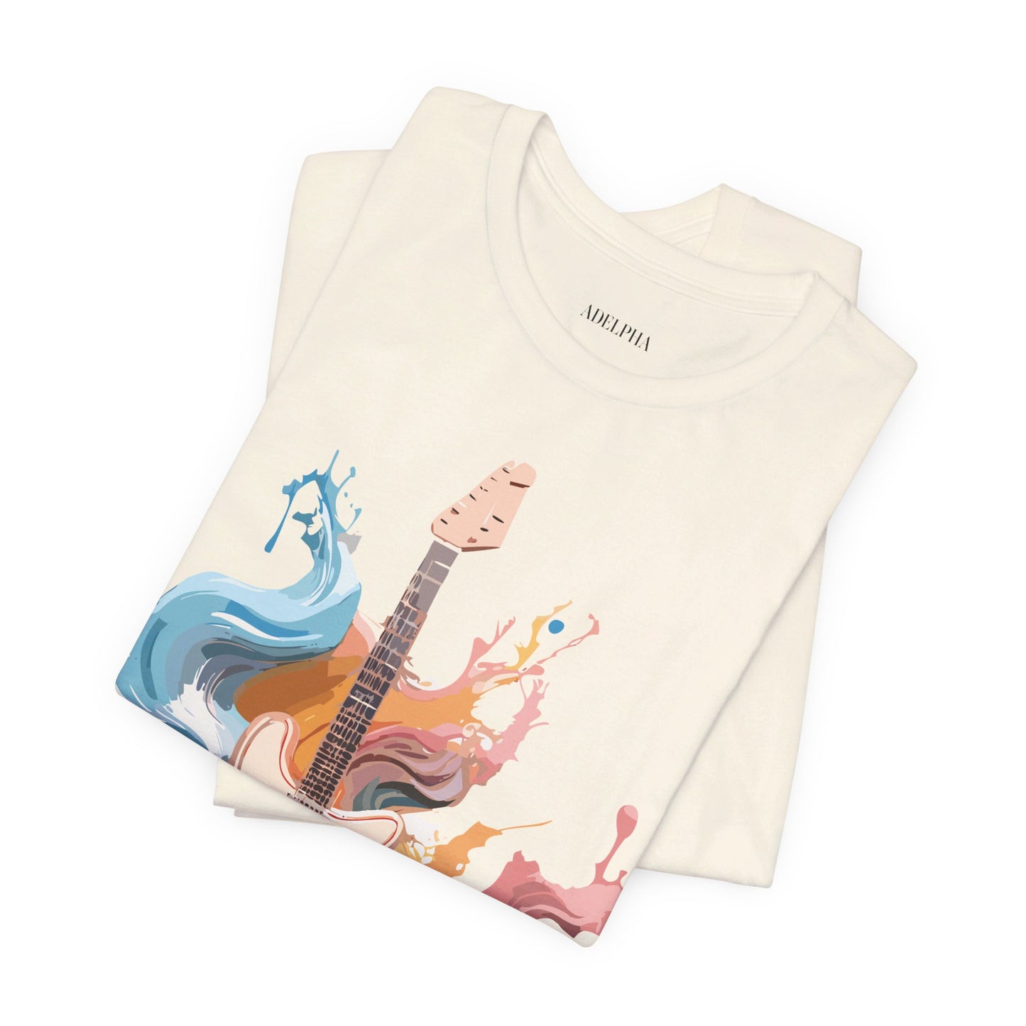 Natural Cotton Tee Shirt - Music collection