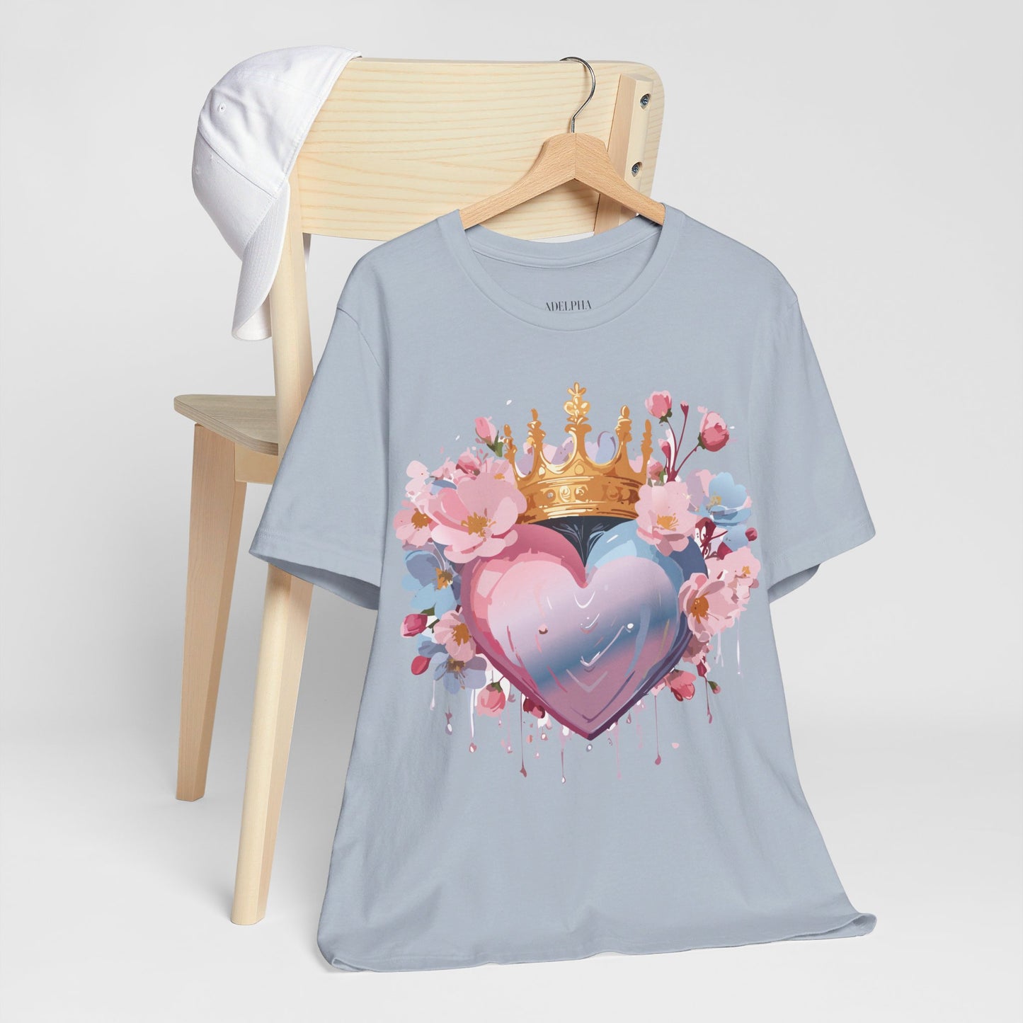 T-shirt en coton naturel - Collection Love story