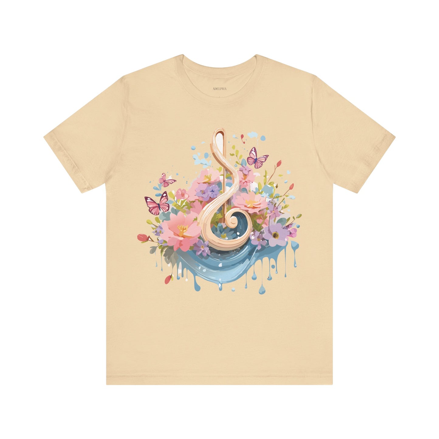 T-shirt en coton naturel - Collection Musique