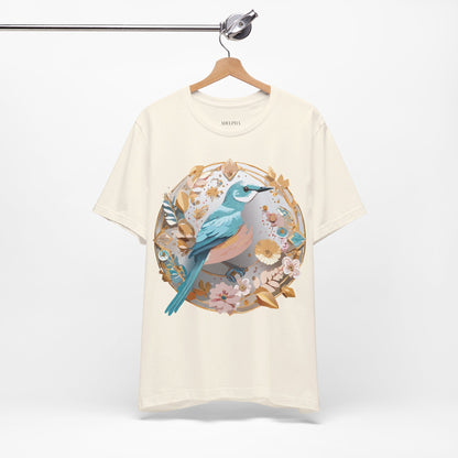 Natural Cotton Tee Shirt - Medallion Collection Printify