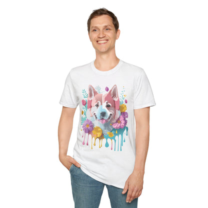 Dog Shirt Unisex Tee Softstyle Cotton Comfort for Animal Lovers