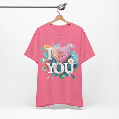 Natural Cotton Tee Shirt - Love story Collection Printify