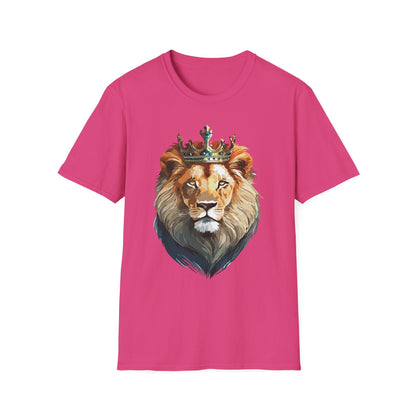 Lion Shirt Unisex Softstyle Tee Gildan 64000 100 Percent Ring Spun Cotton