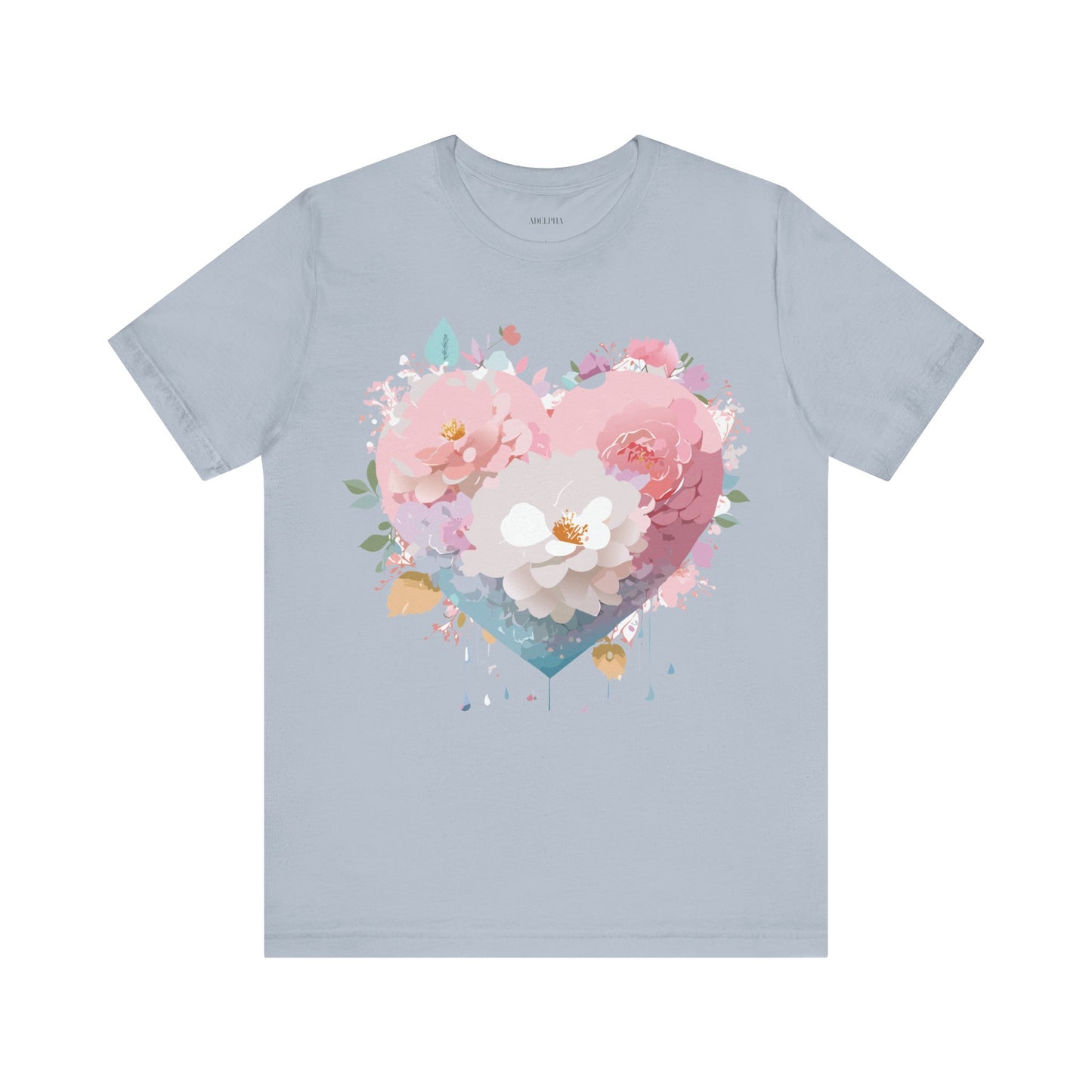 T-shirt en coton naturel - Collection Love story