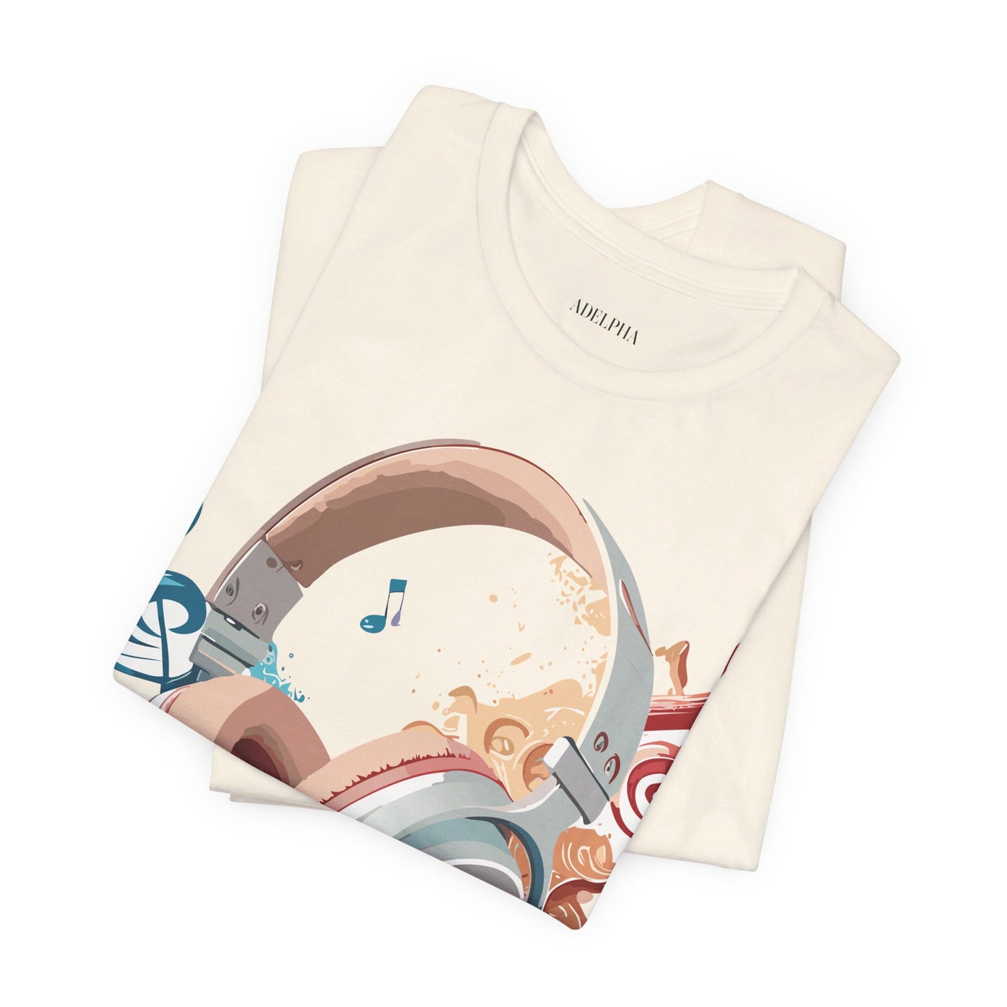 T-shirt en coton naturel - Collection Musique