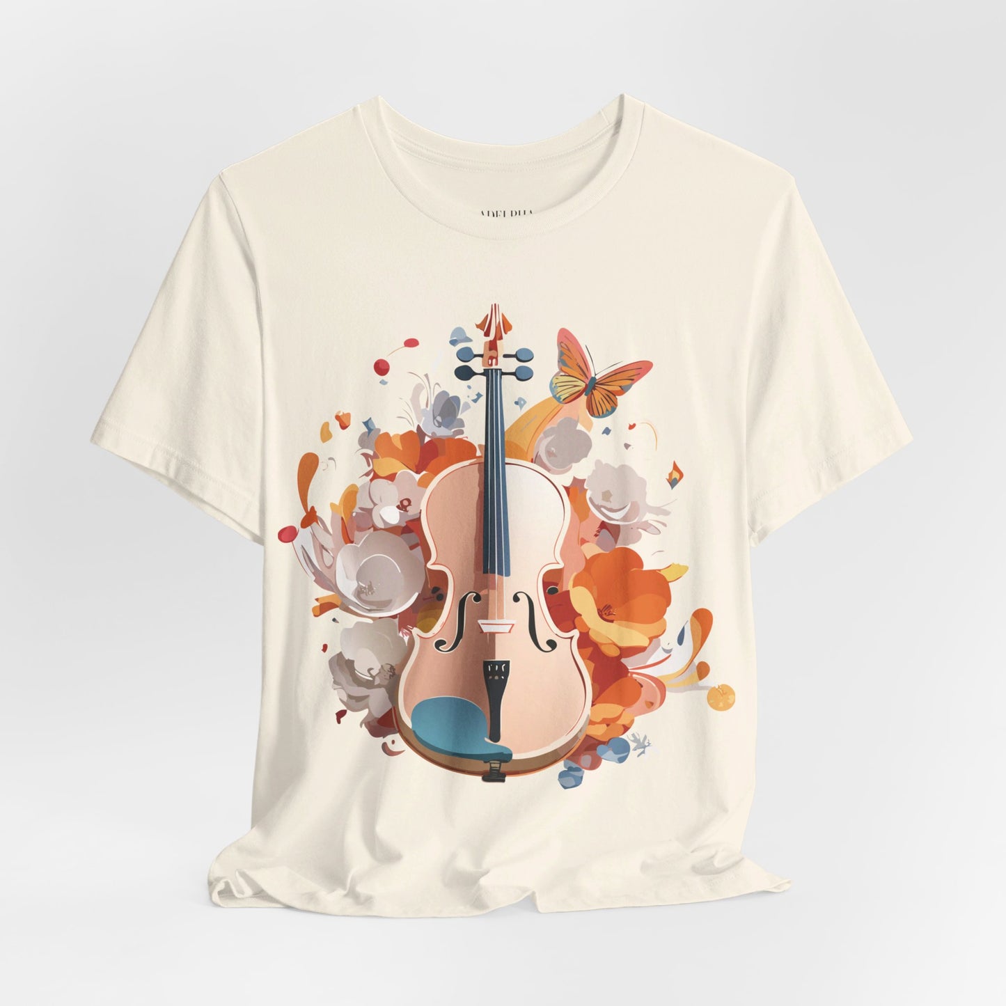 Natural Cotton Tee Shirt - Music collection