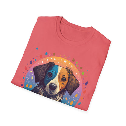 Dog Shirt Unisex Softstyle Tee 100 Percent Cotton Gildan 64000