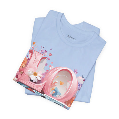 Natural Cotton Tee Shirt - Love story Collection Printify