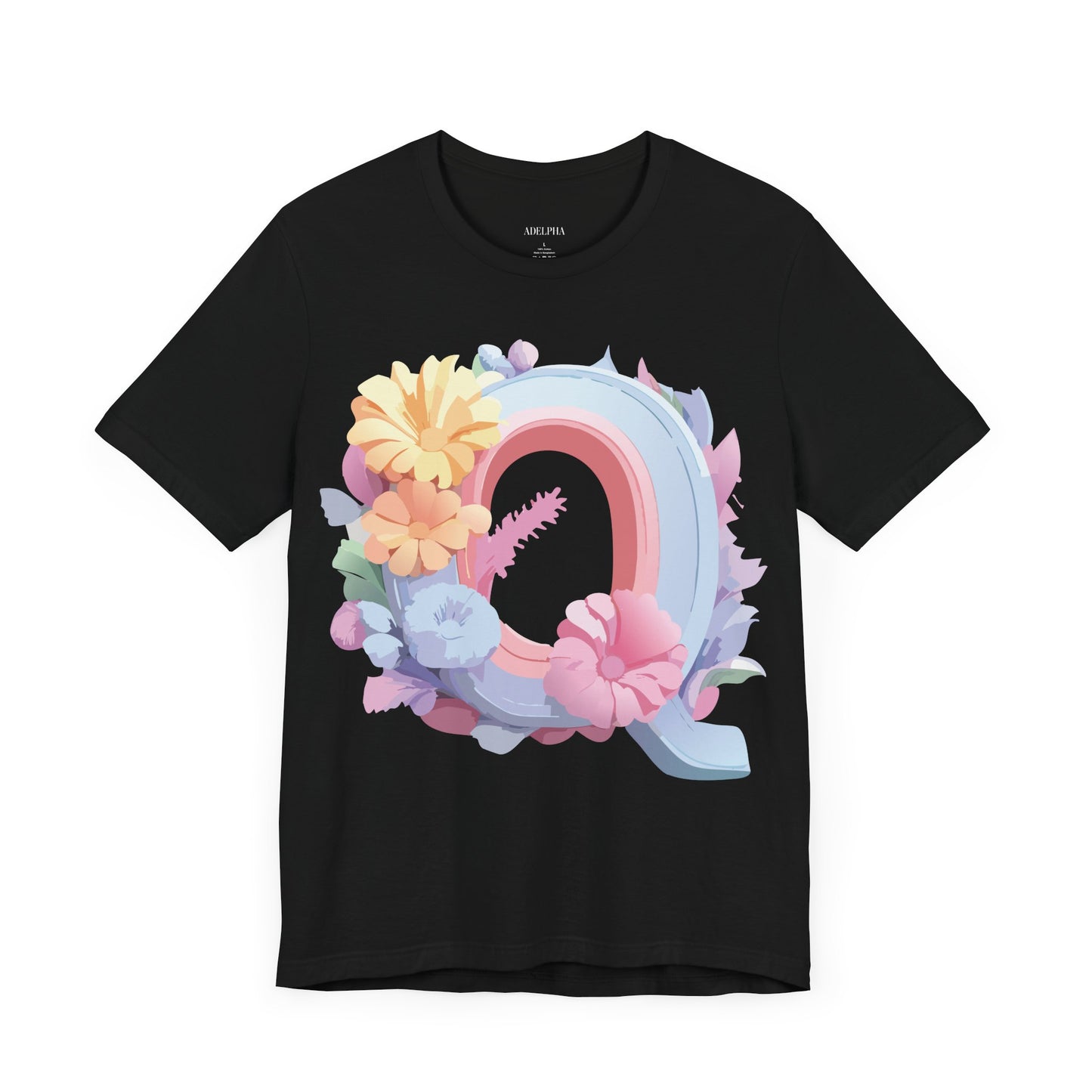 Letter Shirt, Letter Q Shirt - ADELPHA
