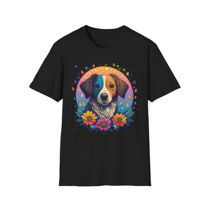 Dog Shirt Unisex Softstyle Tee 100 Percent Cotton Gildan 64000