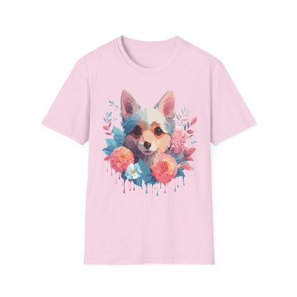 Dog Shirt Unisex Animal Print Tee With Cute Dog Designs And Comfort