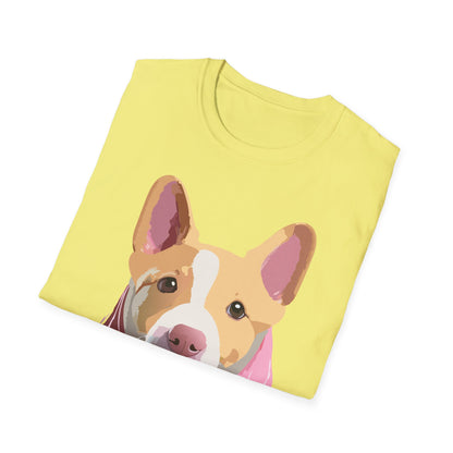 Dog Shirt Unisex Animal Print Tee Cotton T Shirt For Pet Lovers