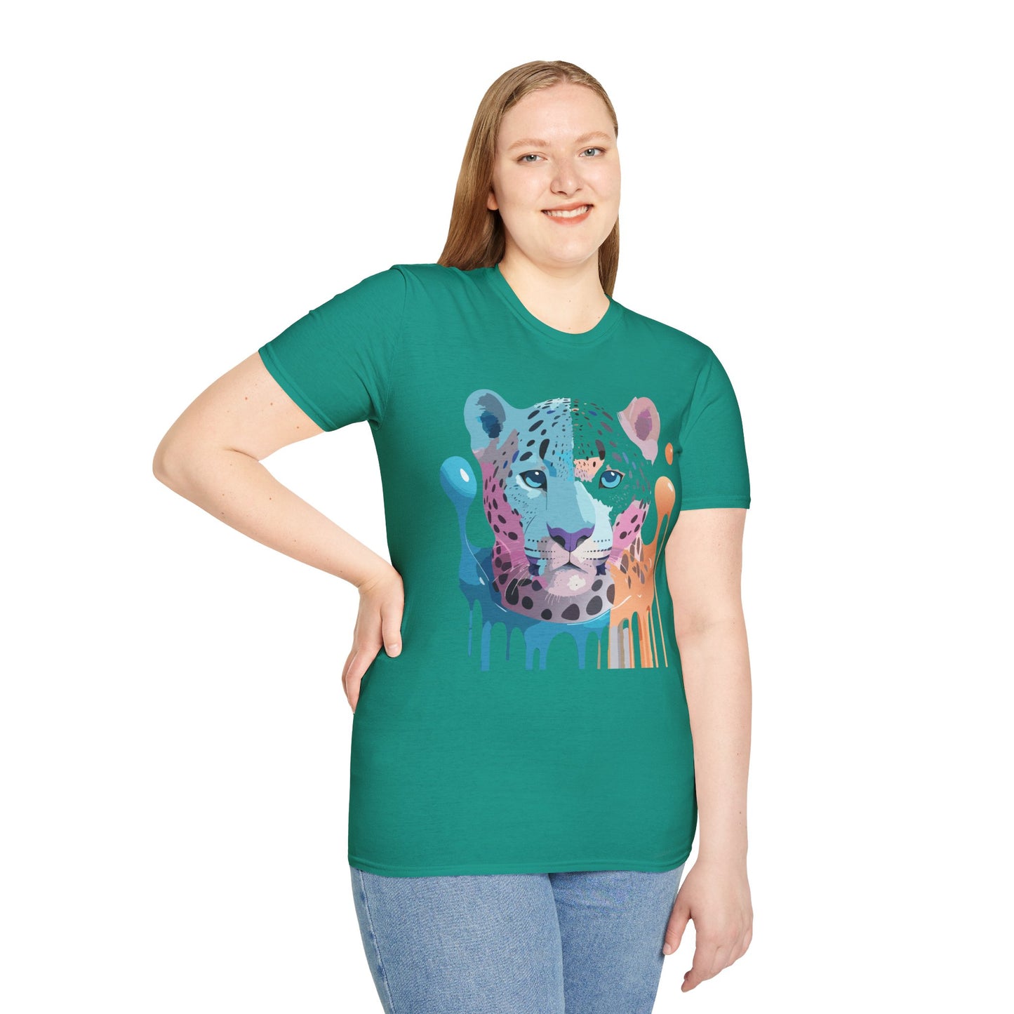 Cheetah Shirt, Shirt with Cheetah, Cheetah Tee, Shirt with Animals