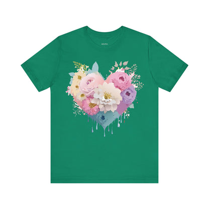 Natural Cotton Tee Shirt - Love Story Collection Printify