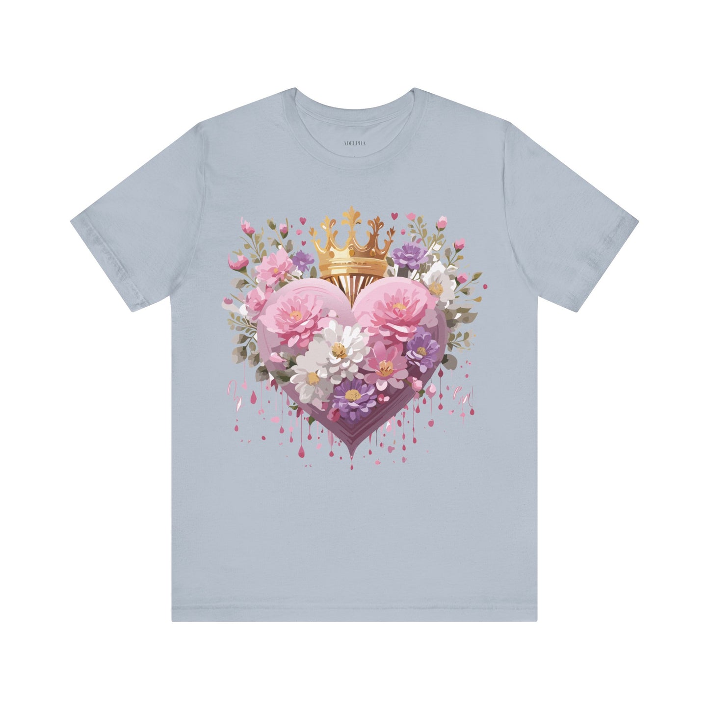 Natural Cotton Tee Shirt - Love story Collection