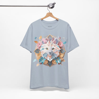 Natural Cotton Tee Shirt - Medallion Collection Printify