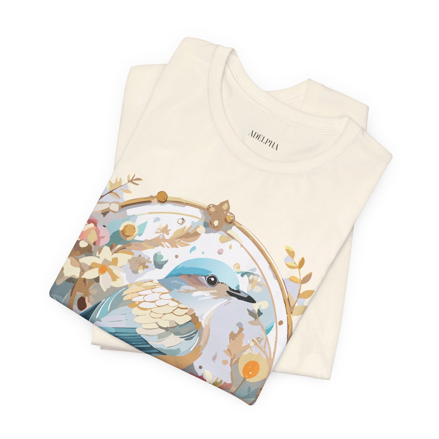 T-shirt en coton naturel - Collection Médaillon