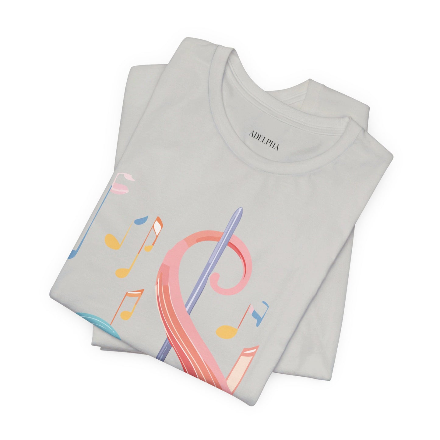 Natural Cotton Tee Shirt - Music collection