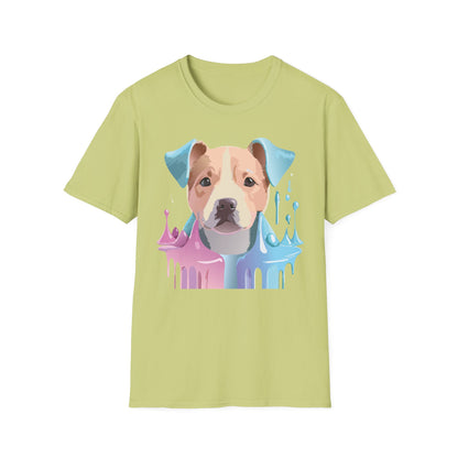 Dog Shirt Unisex Animal Tee Softstyle Gildan 64000 Cotton Tee