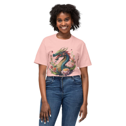 Dragon Art T Shirt Unisex Graphic Tee With Dragon Print HD Cotton
