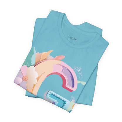Natural Cotton Tee Shirt - Letters Collection - G Printify