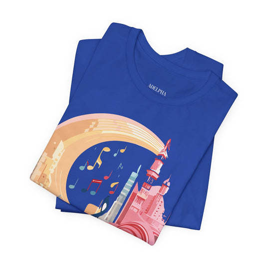 T-shirt en coton naturel - Collection Musique