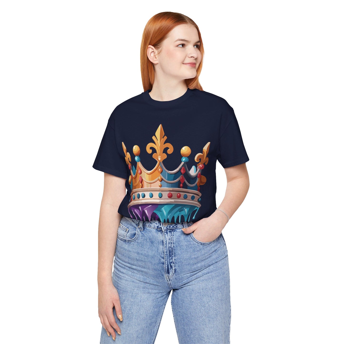 T-Shirt aus natürlicher Baumwolle – Queen Collection