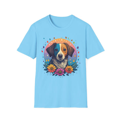 Dog Shirt Unisex Softstyle Tee 100 Percent Cotton Gildan 64000