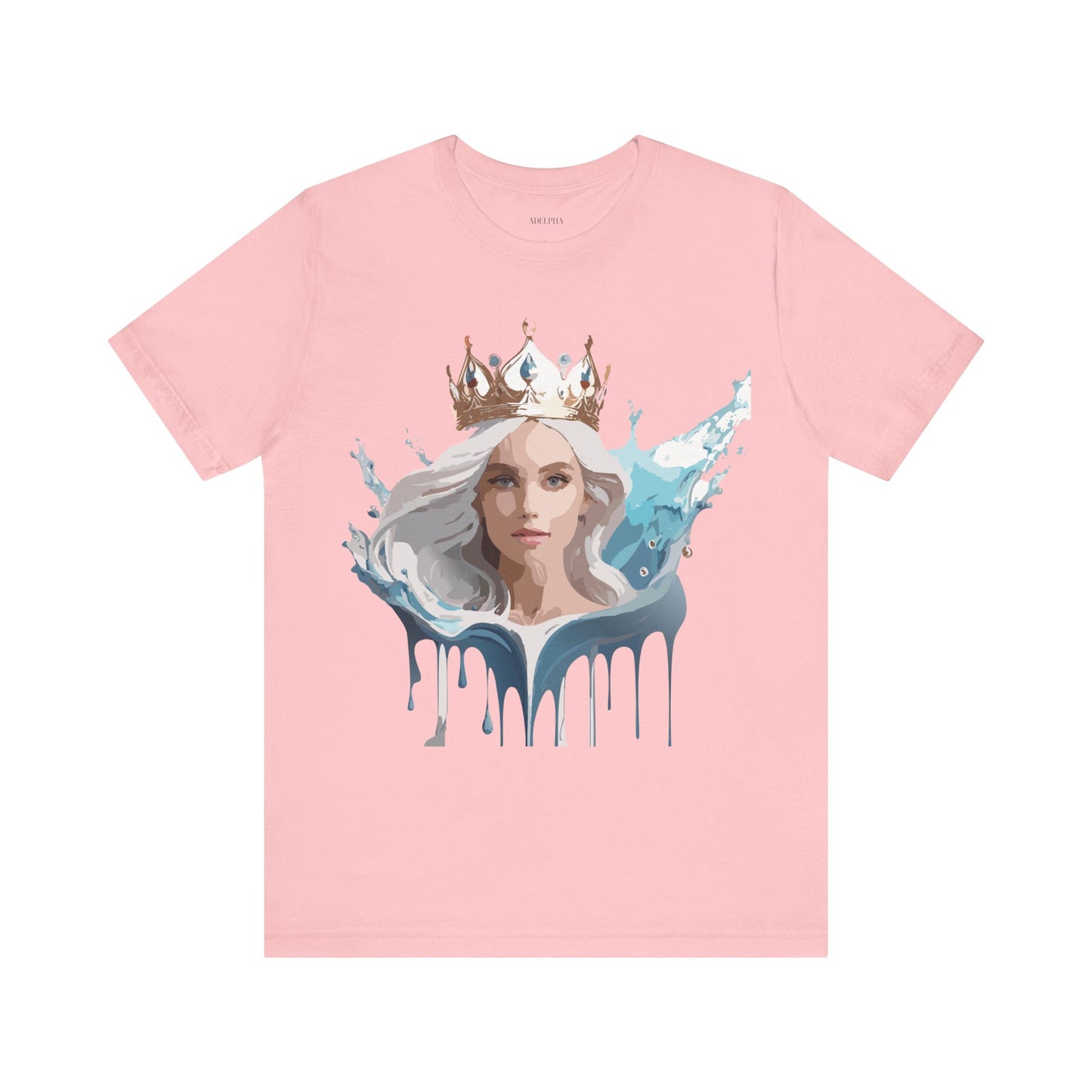 T-Shirt aus natürlicher Baumwolle – Queen Collection