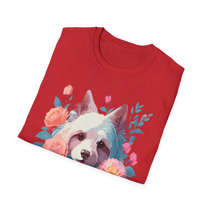 Dog Shirt Unisex Softstyle Cotton Tee Gildan 64000 With Animal Designs