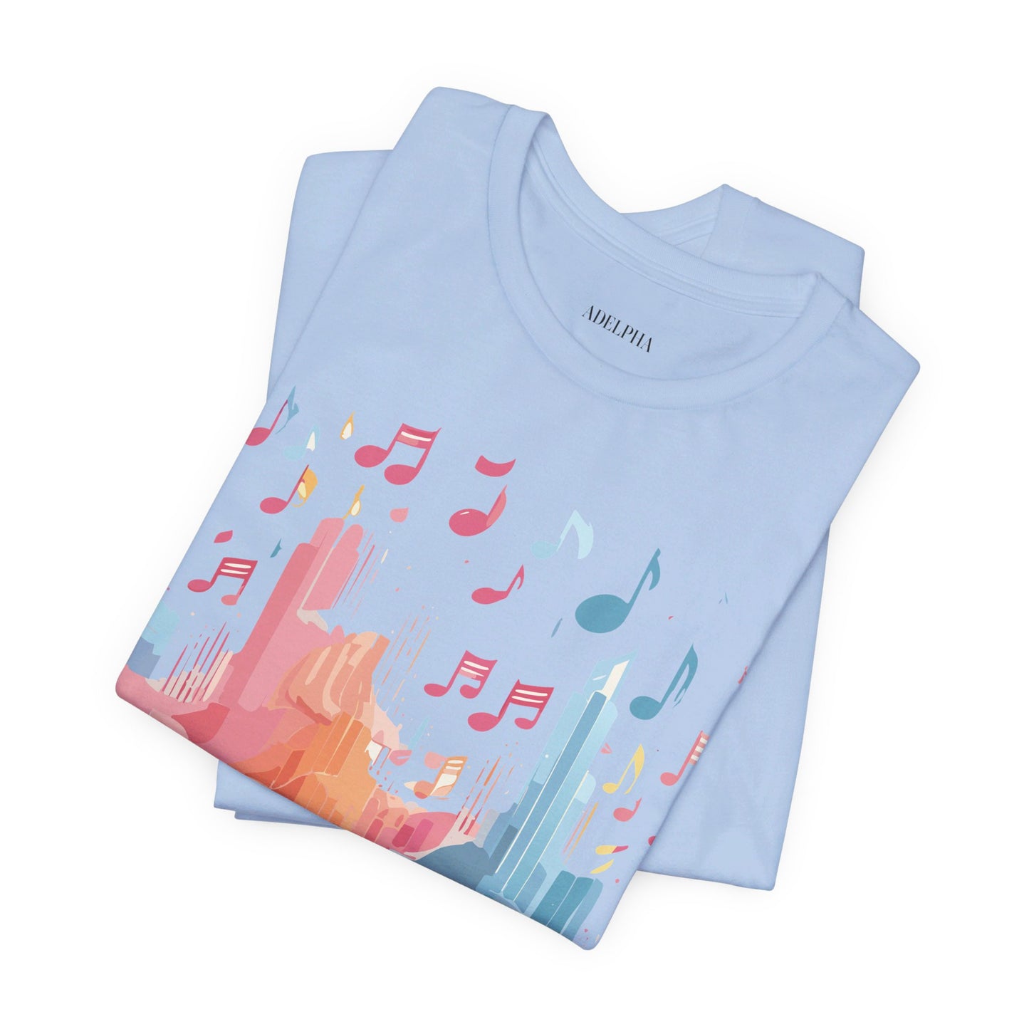 T-shirt en coton naturel - Collection Musique