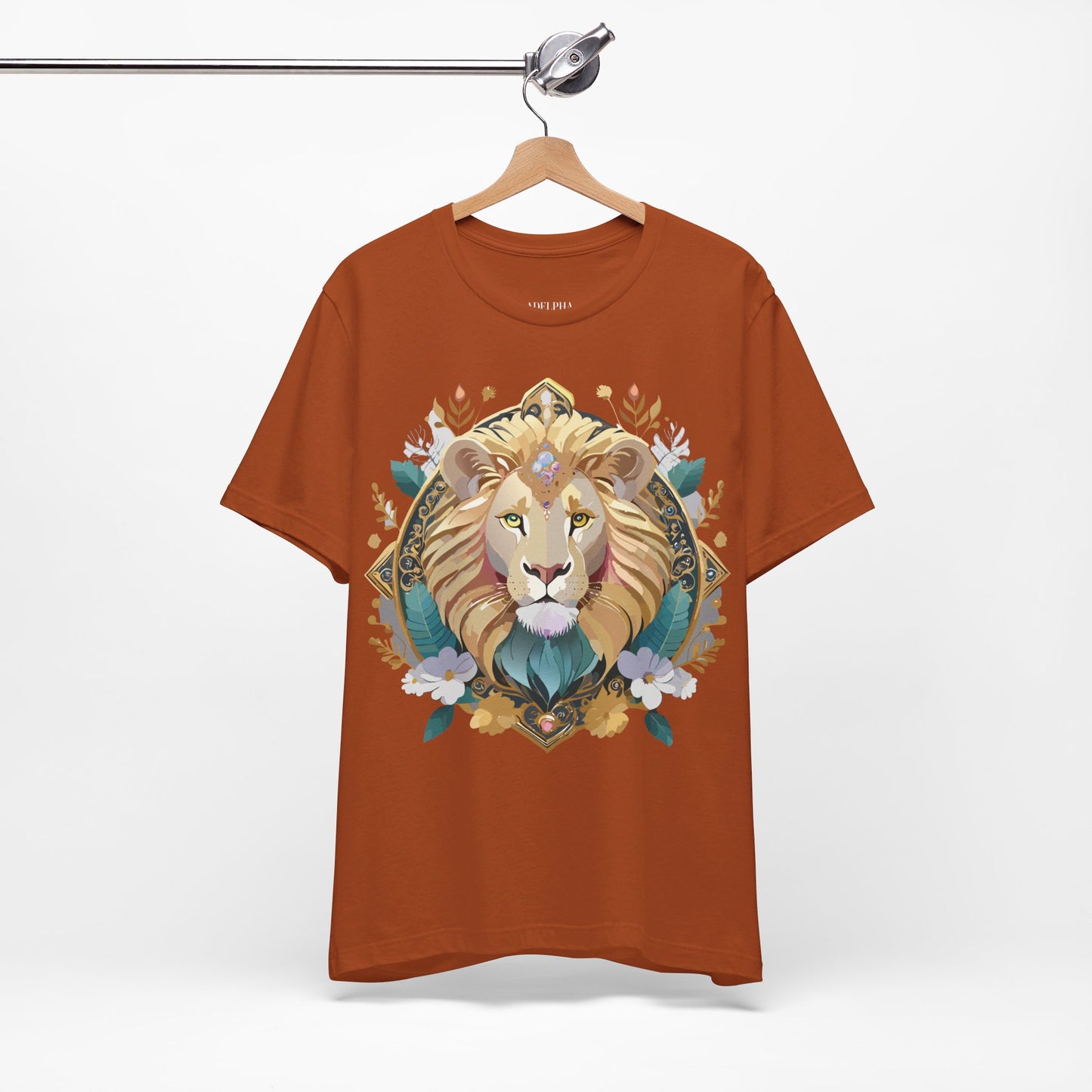 T-Shirt aus natürlicher Baumwolle – Medallion-Kollektion