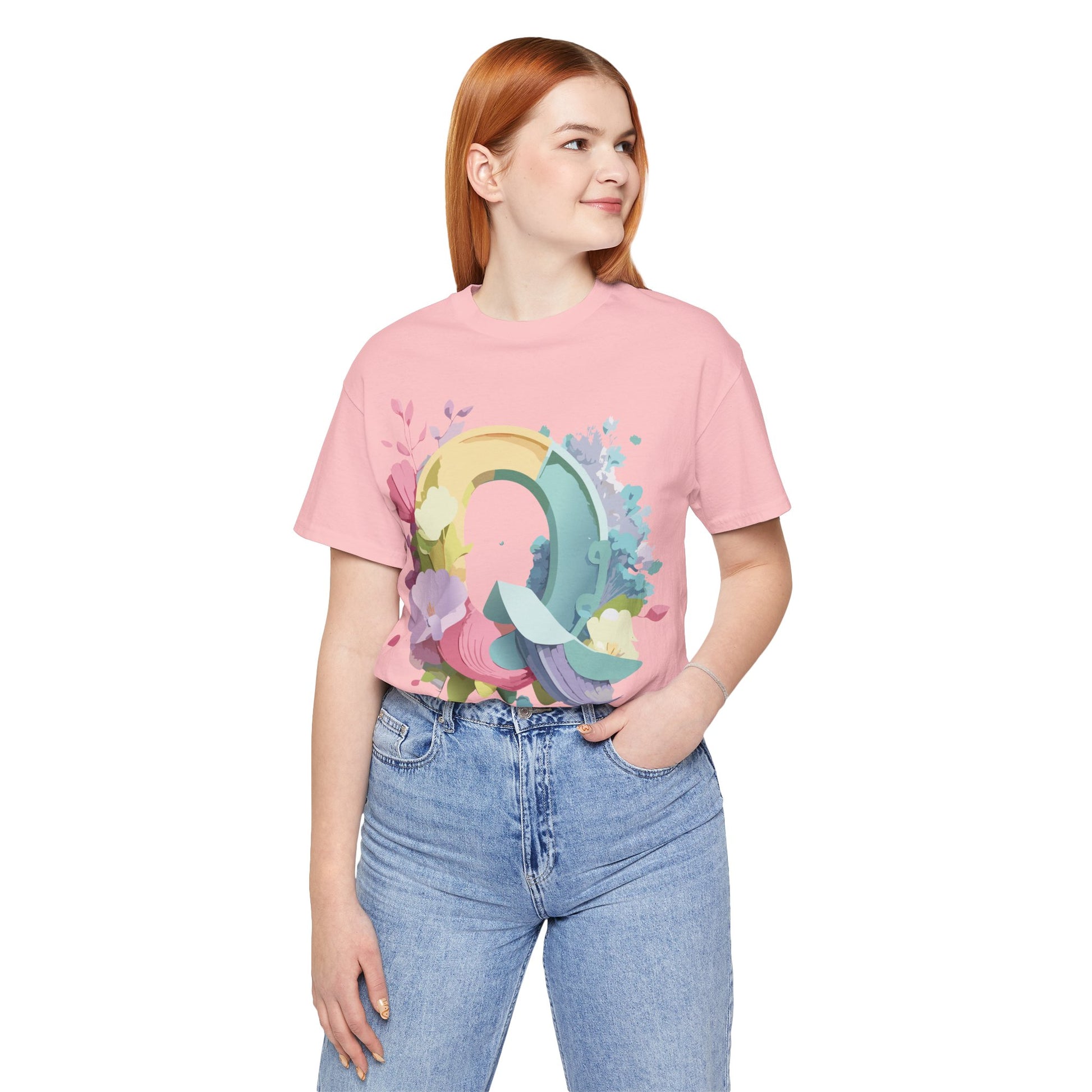 Letter Shirt, Letter Q Shirt - ADELPHA