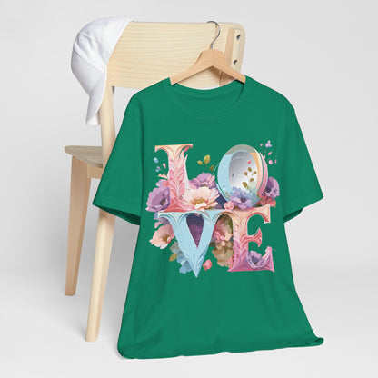 Natural Cotton Tee Shirt - Love Story Collection Printify
