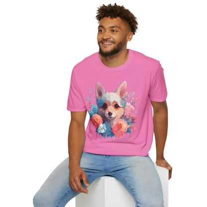 Dog Shirt Unisex Animal Print Tee With Cute Dog Designs And Comfort
