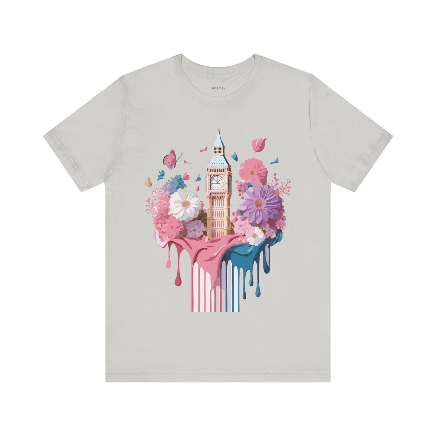 Natural Cotton Tee Shirt - Beautiful Places Collection - London