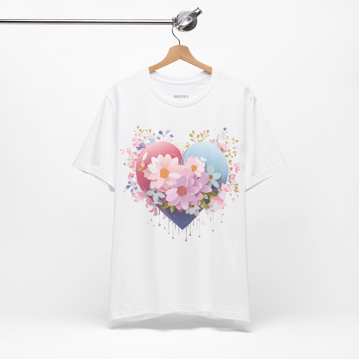 Natural Cotton Tee Shirt - Love story Collection