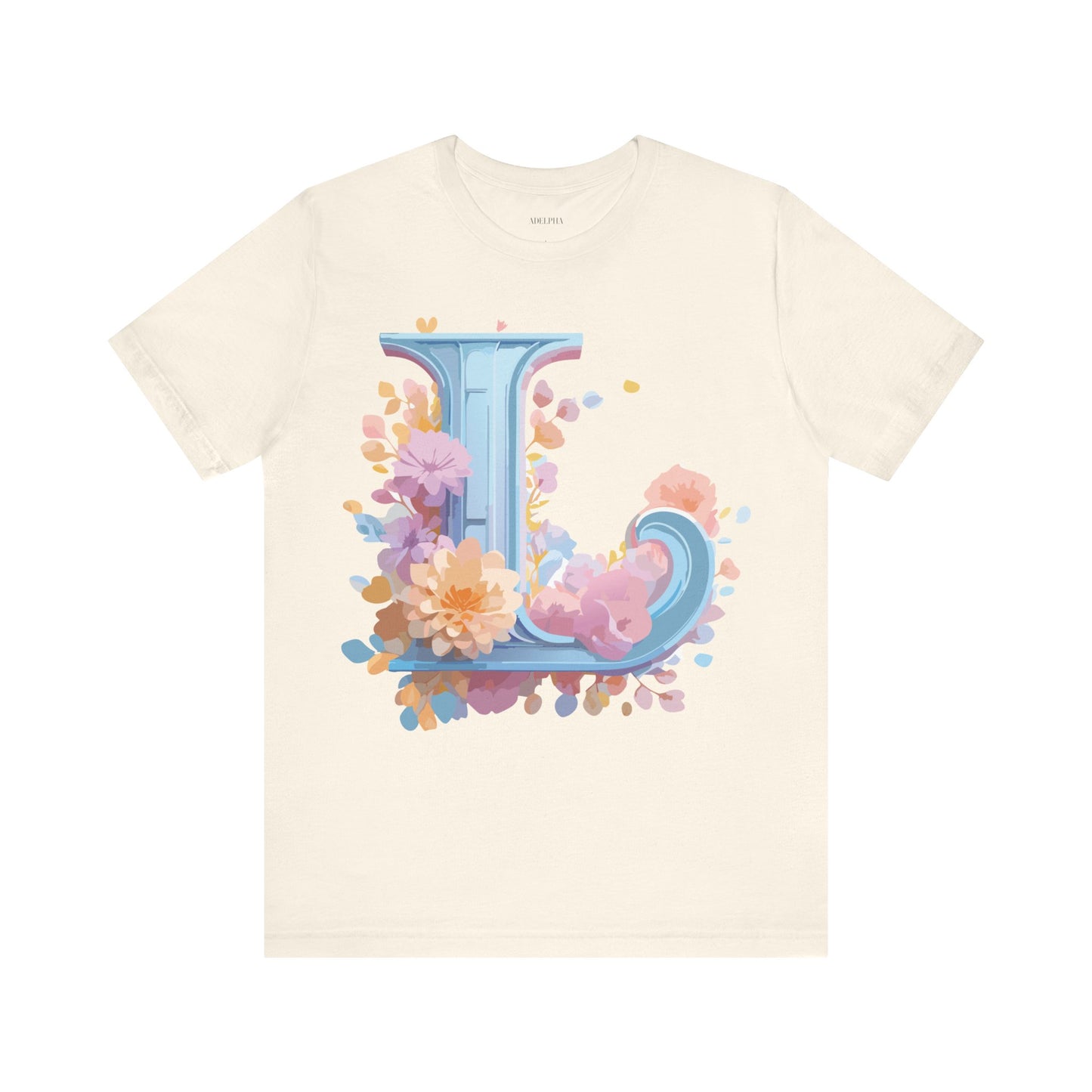 T-shirt en coton naturel - Collection Lettres - L