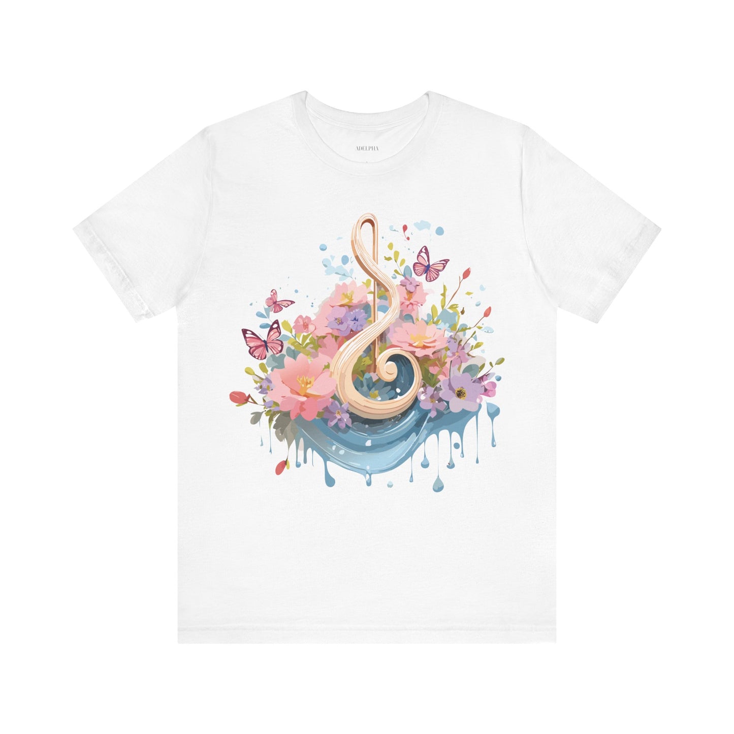 T-shirt en coton naturel - Collection Musique