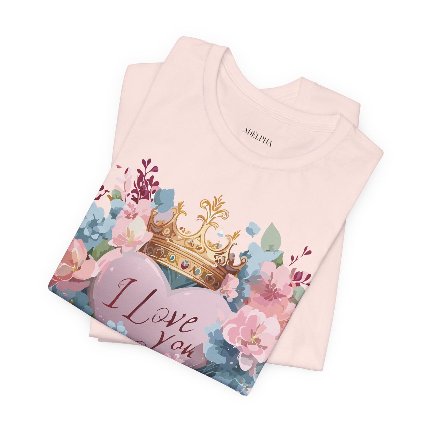 Natural Cotton Tee Shirt - Love story Collection